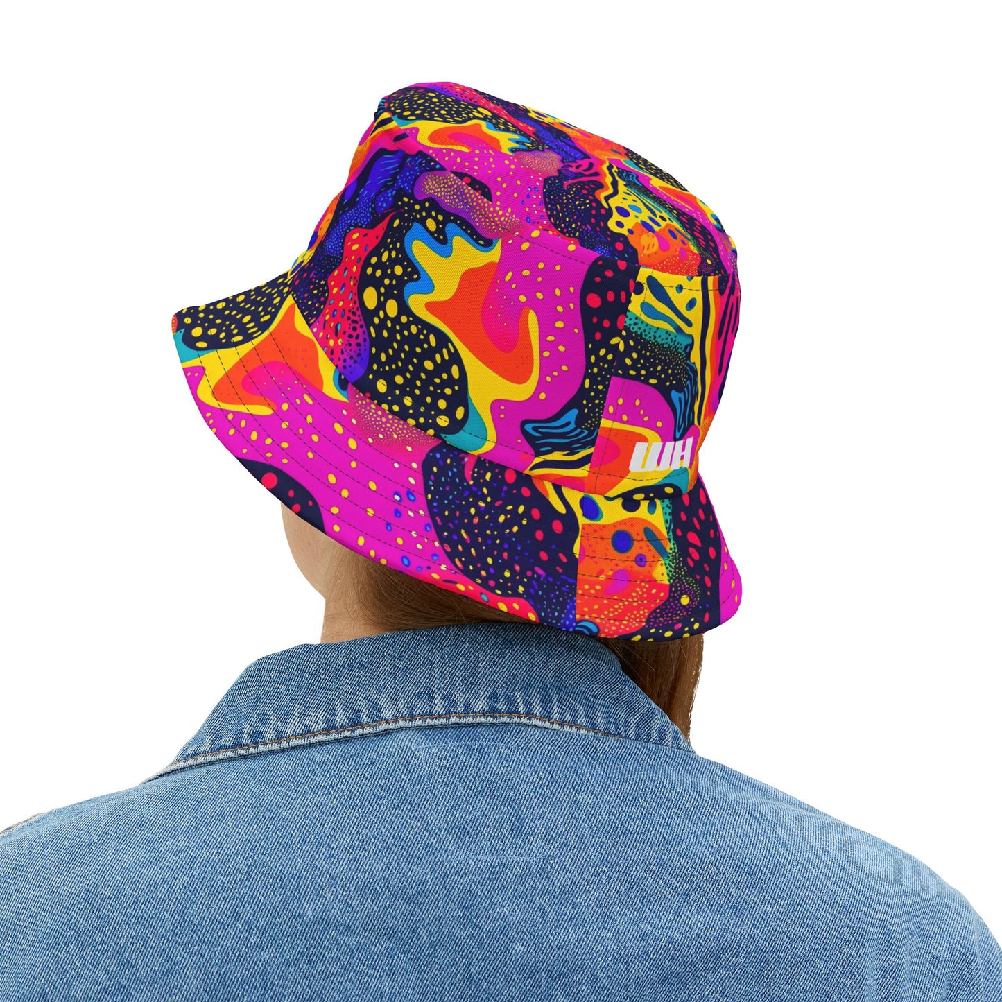 Psychedelic Bucket Hat: Cosmic Trip