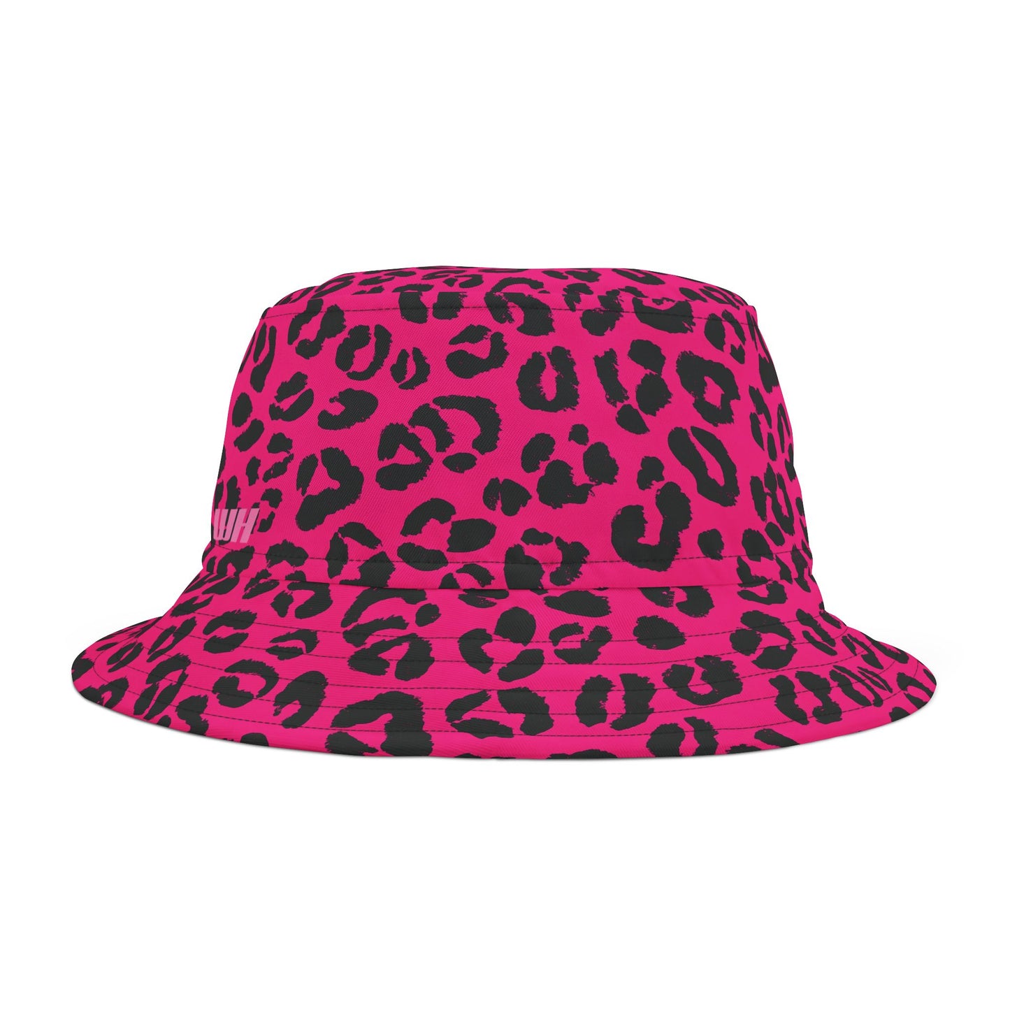 Leopard Print Bucket Hat: Pink Prowl