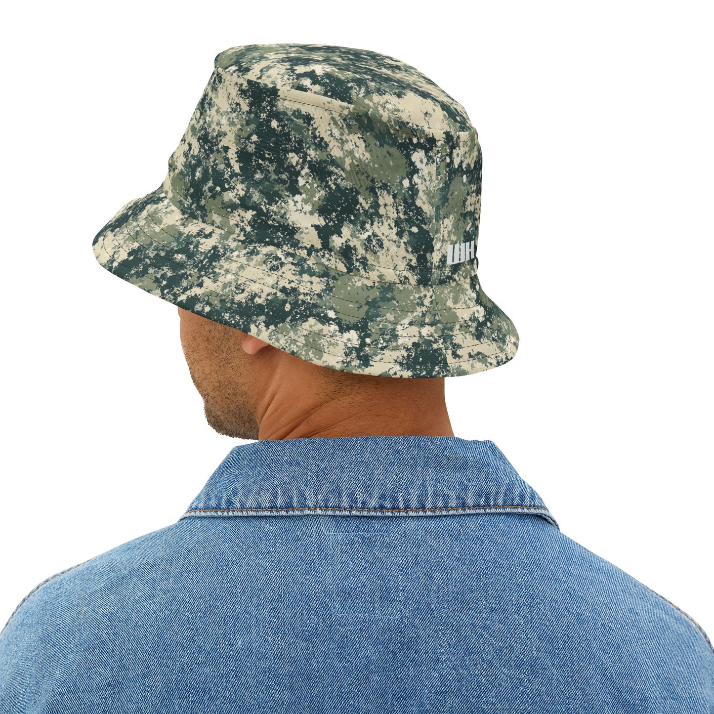 Camo Bucket Hat: Cyber Terrain