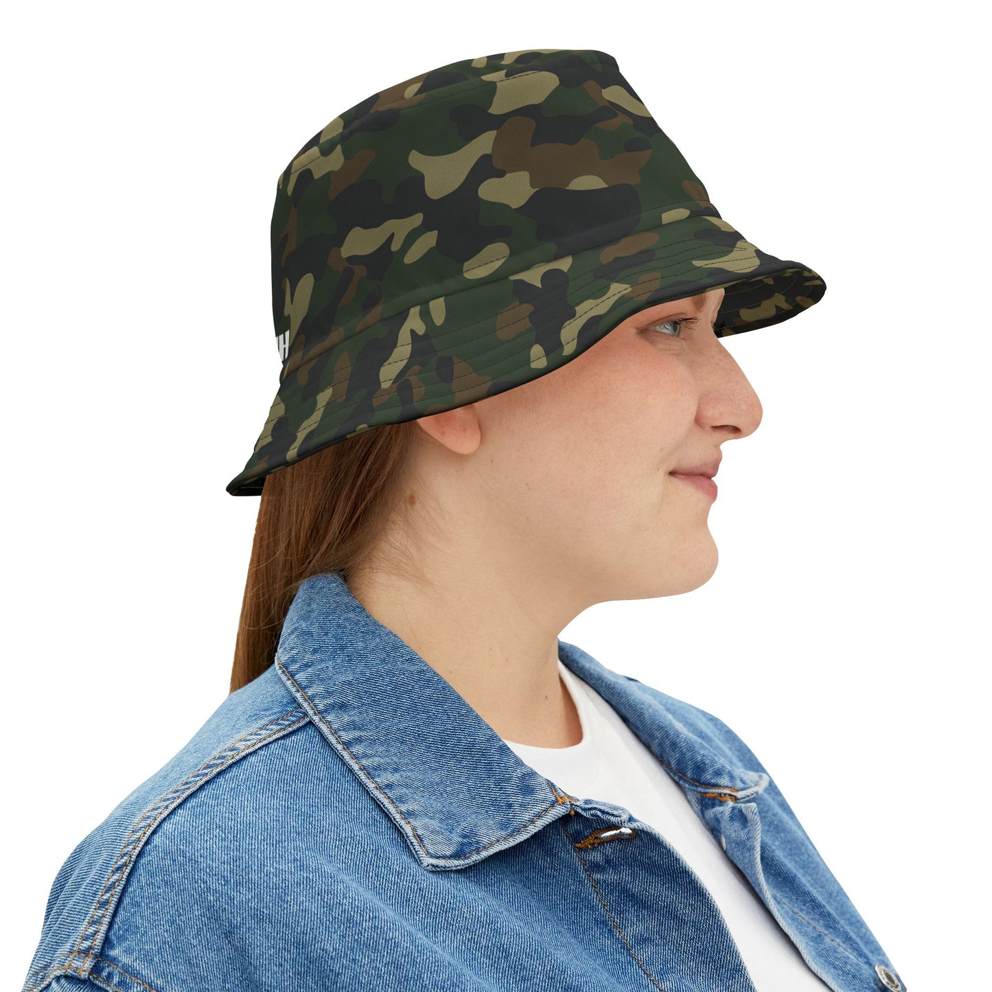 Camo Bucket Hat: Army Ambush