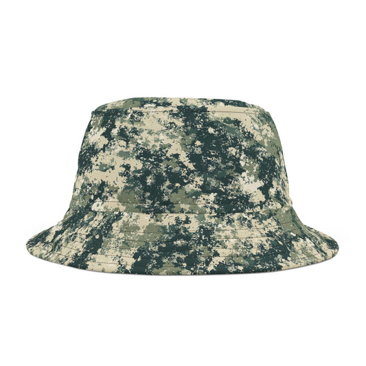 Camo Bucket Hat: Cyber Terrain