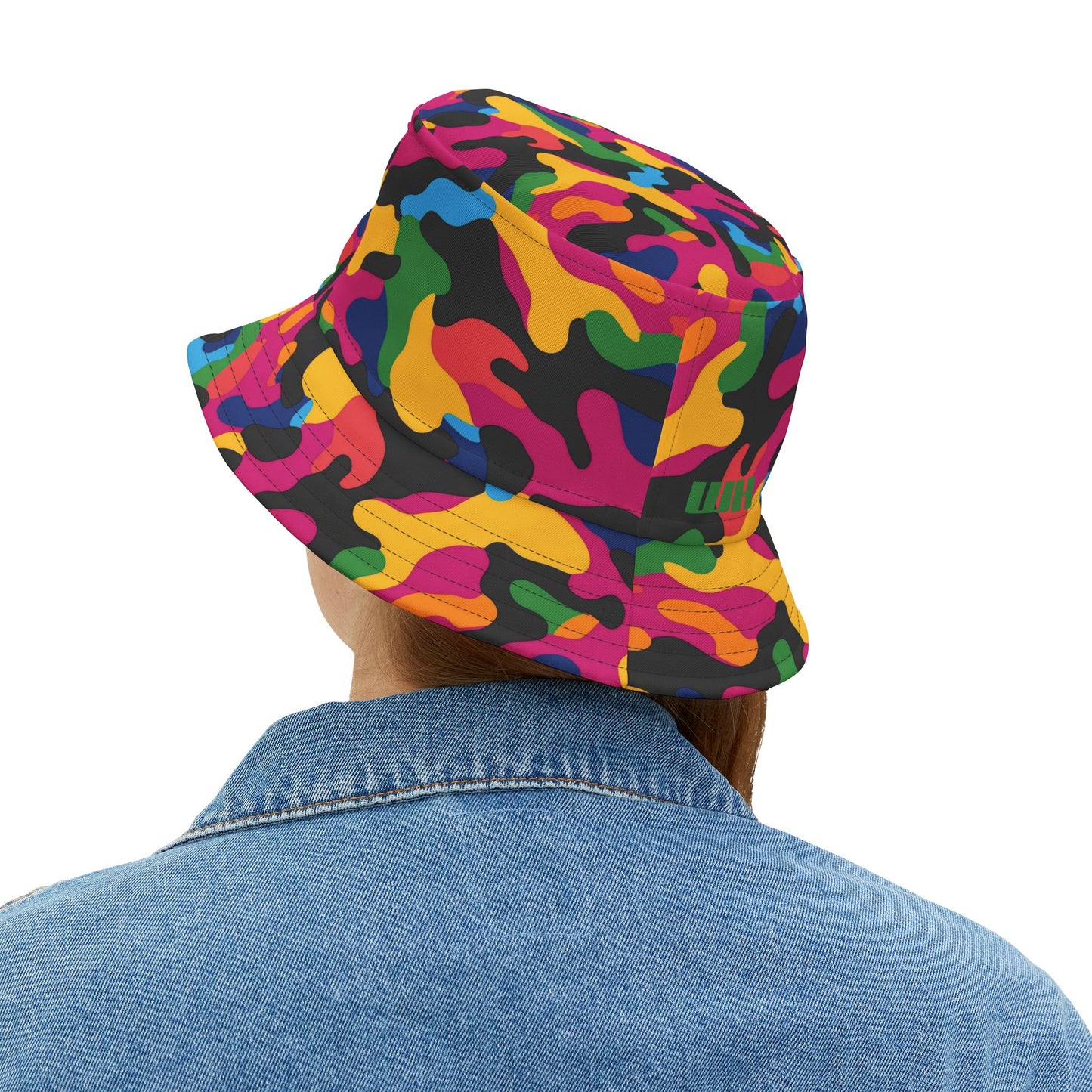 Camo Bucket Hat: Color Clash