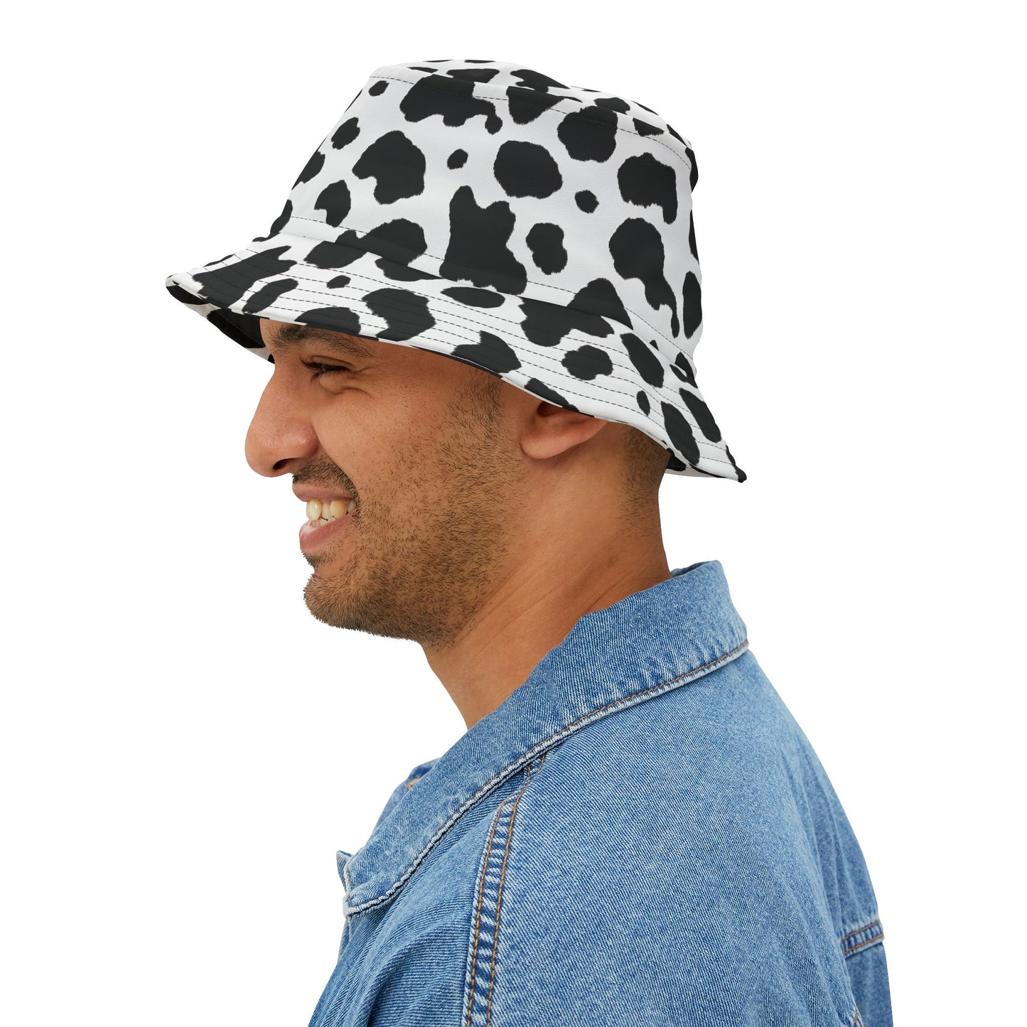 Cow Print Bucket Hat: Udderly Cool