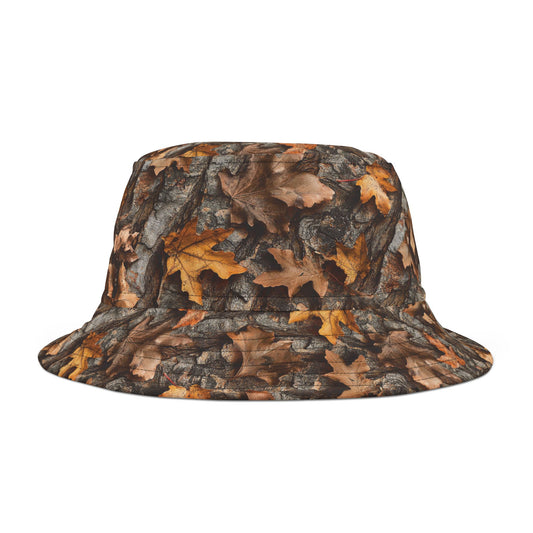 Camo Bucket Hat: Fallen Forager