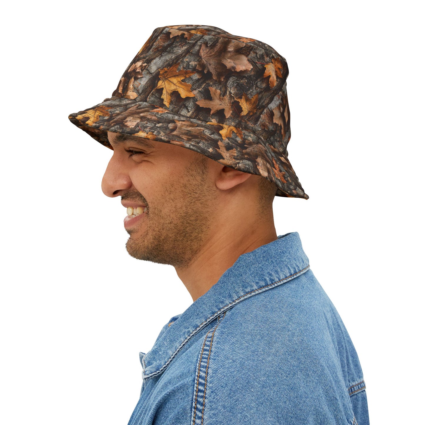 Camo Bucket Hat: Fallen Forager