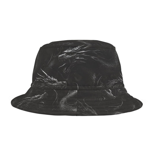 Dragon Bucket Hat: Midnight Serpent