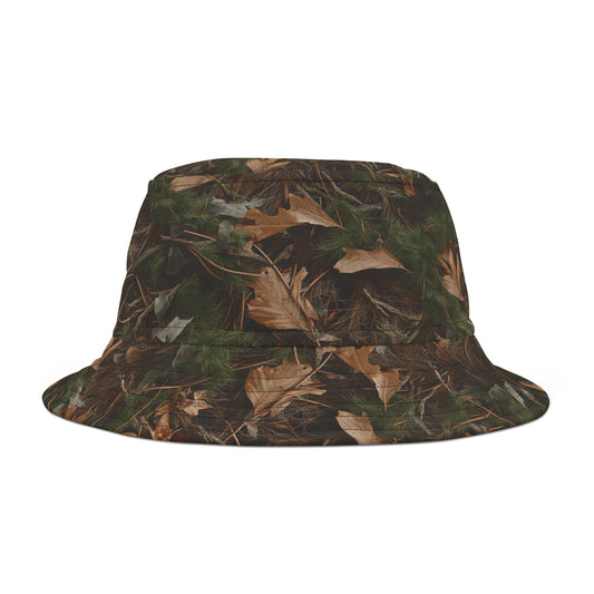 Camo Bucket Hat: Forest Floor