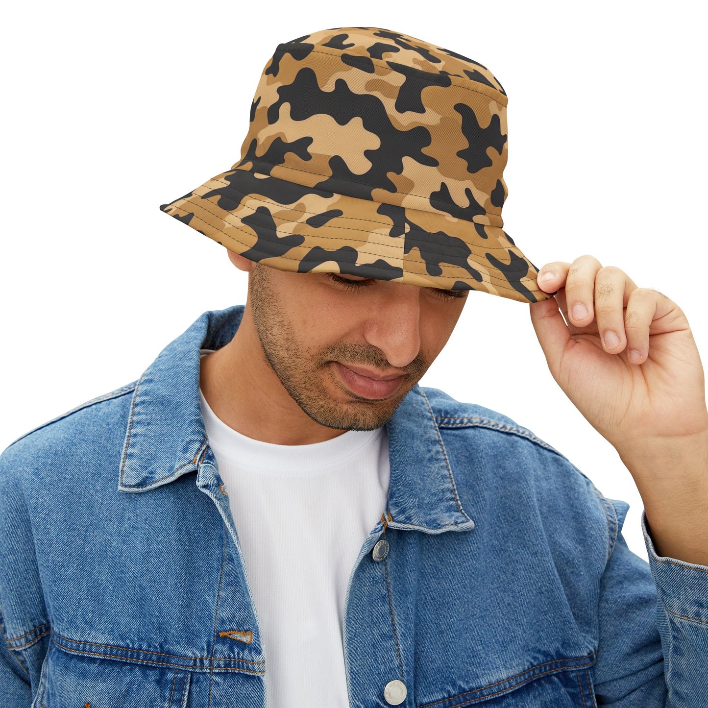 Camo Bucket Hat: Desert Mirage