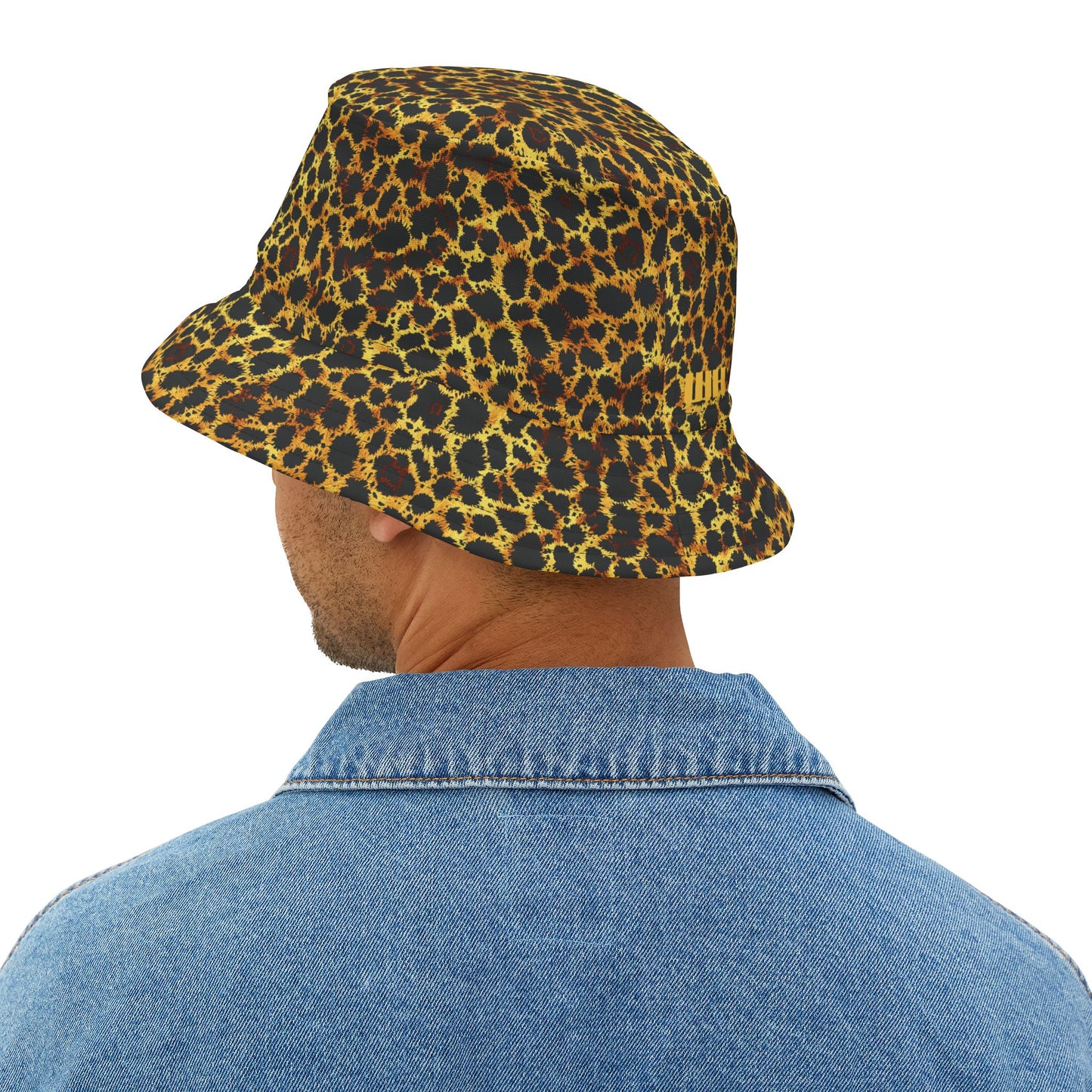 Leopard Print Bucket Hat: Savanna Stalker