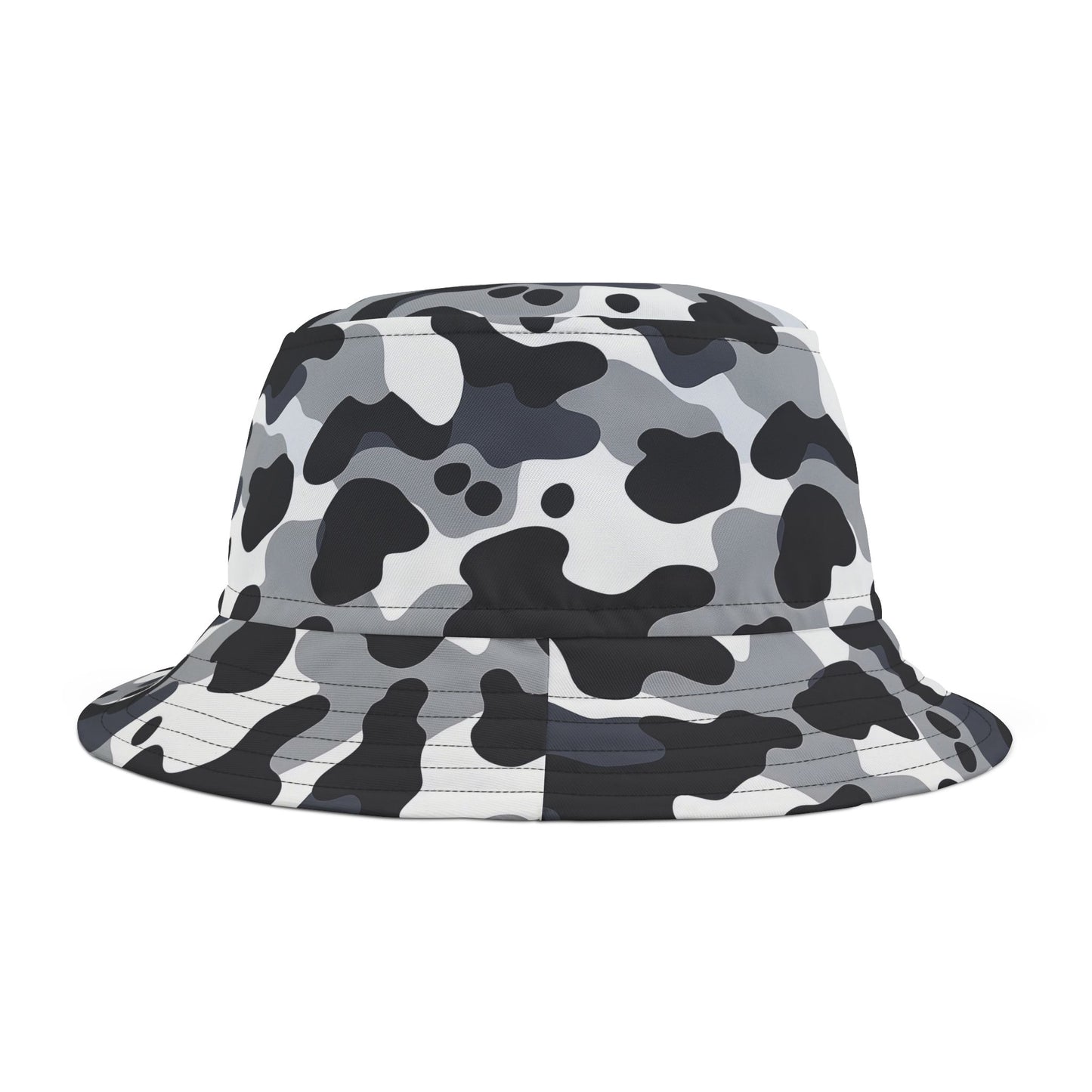 Camo Bucket Hat: Arctic Shadow