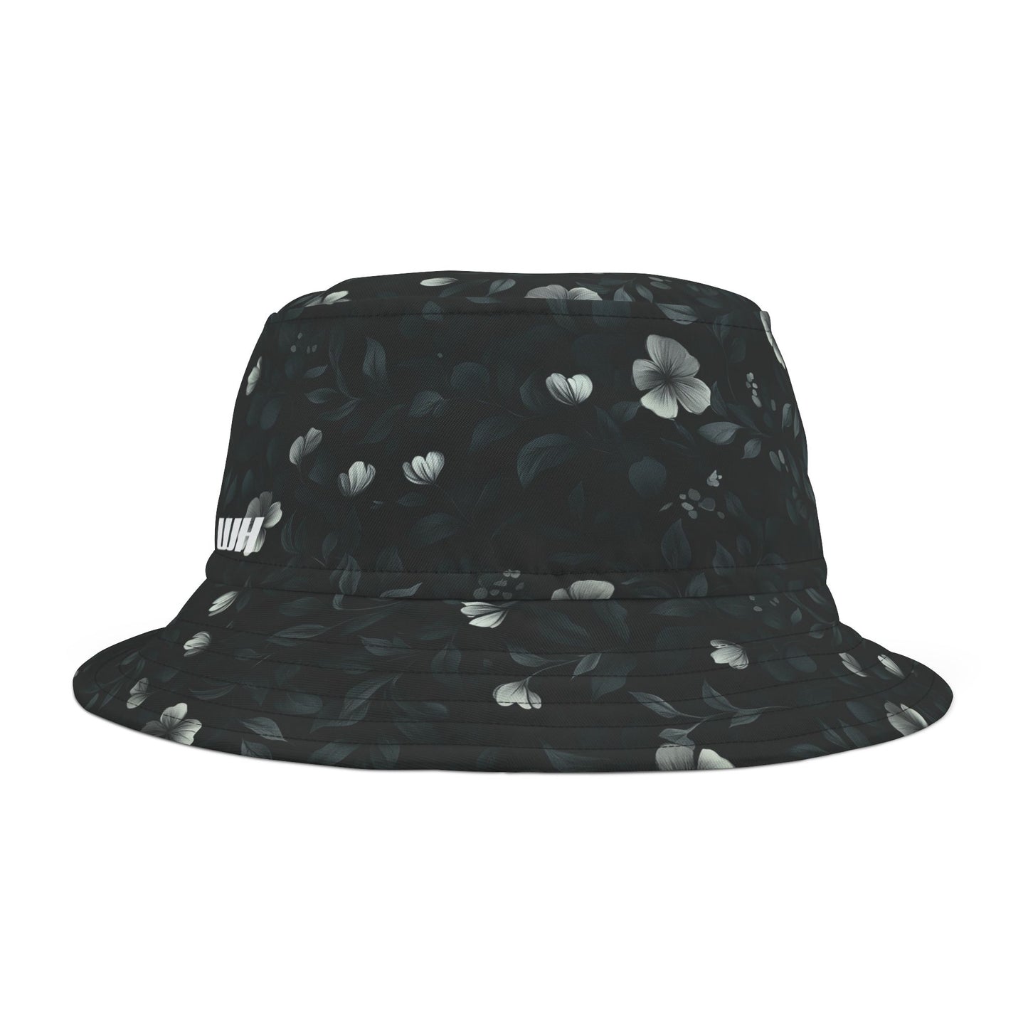 Floral Bucket Hat: Shadow Bloom