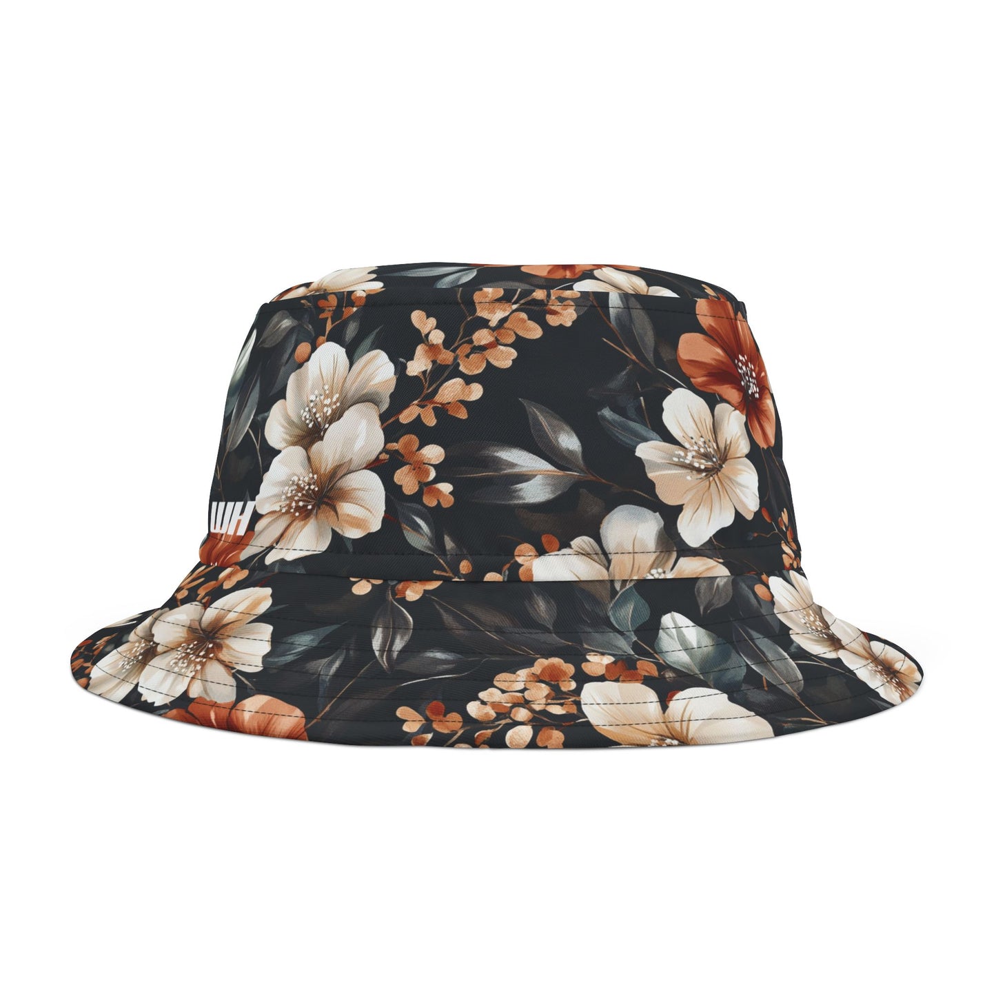 Floral Bucket Hat: Rustic Rose