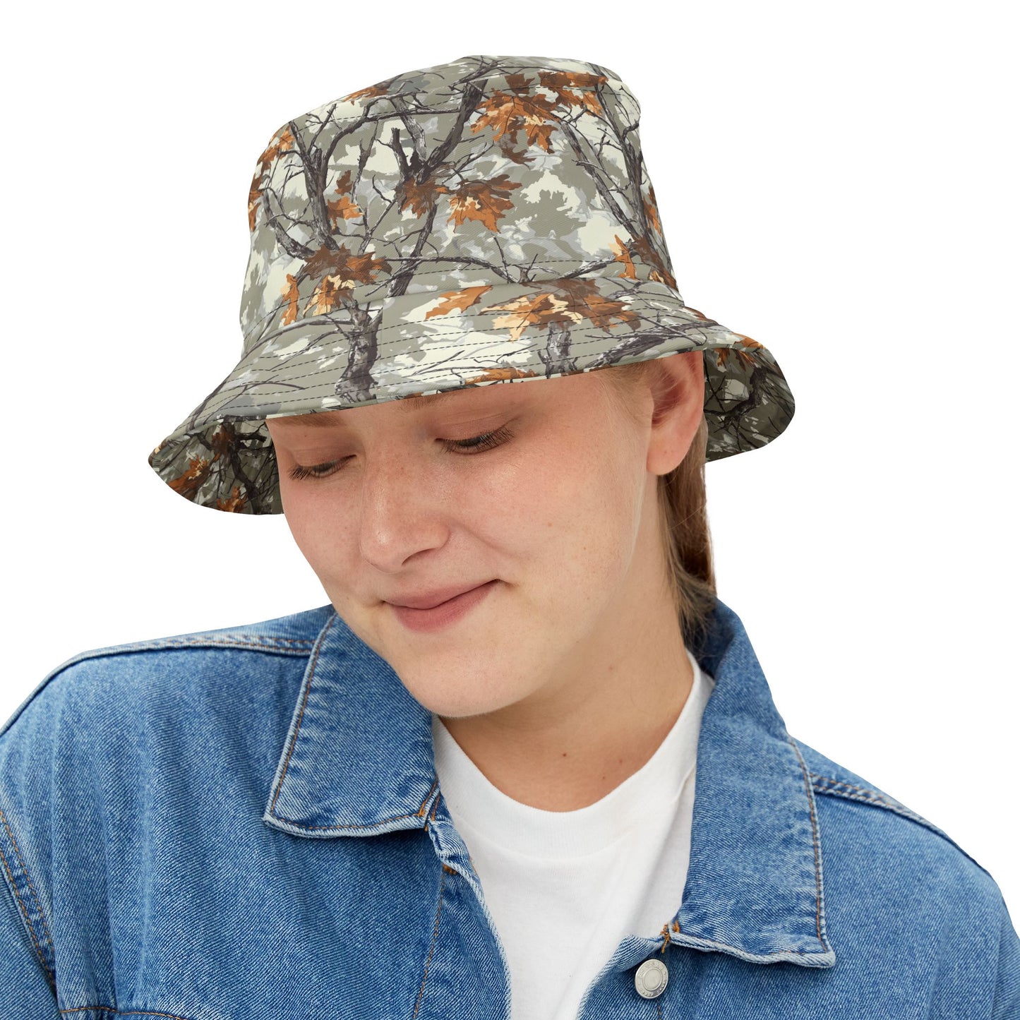 Camo Bucket Hat: Autumn Tracker