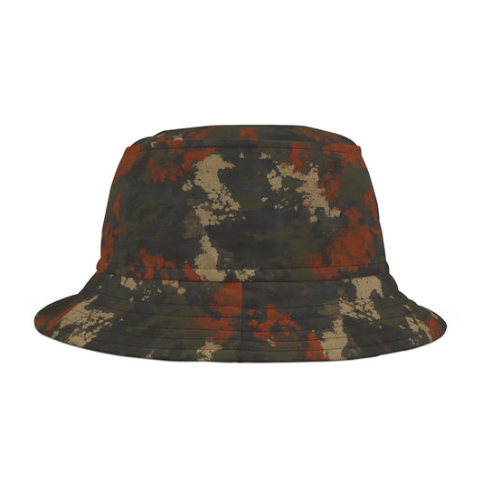 Camo Bucket Hat: Faded Frontier