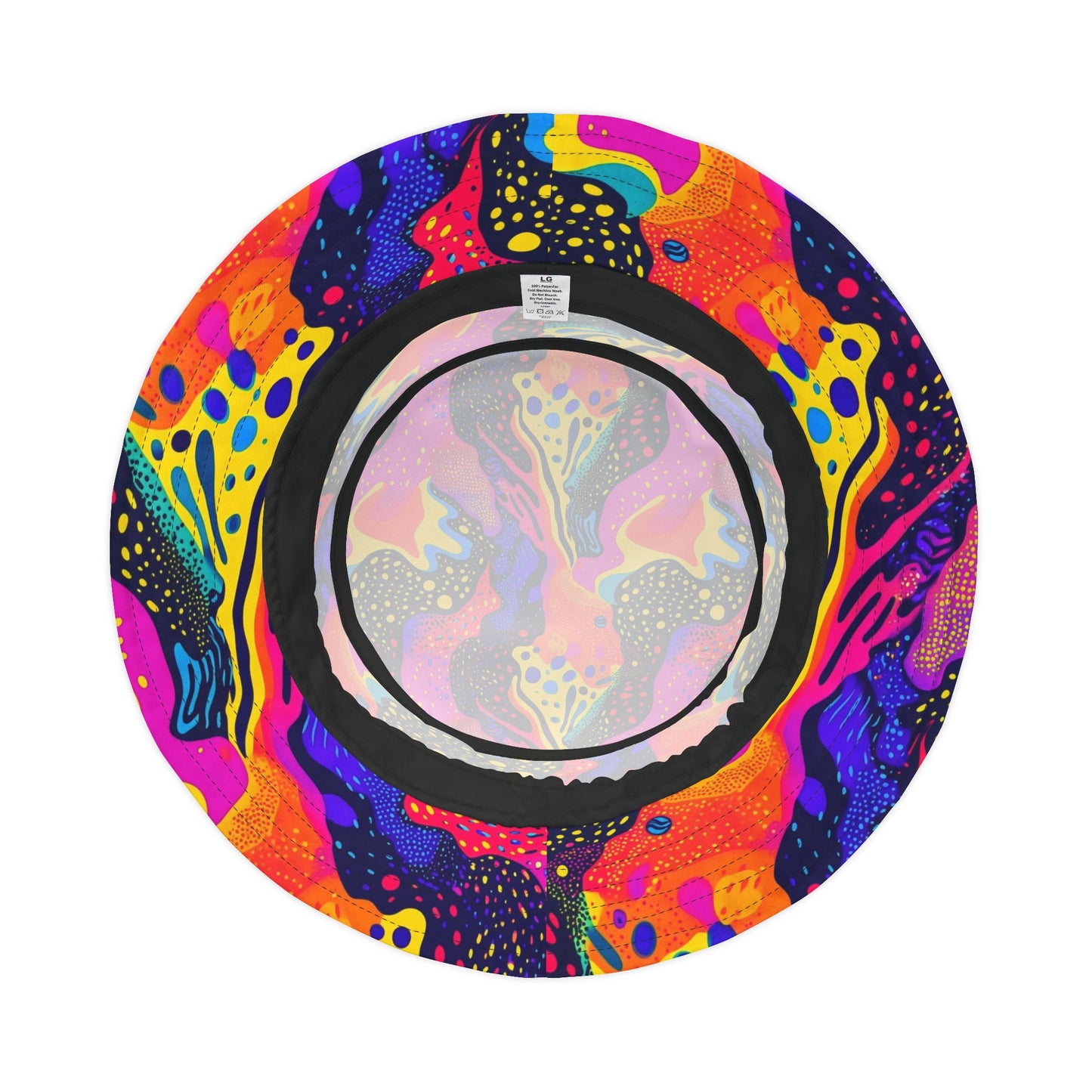 Psychedelic Bucket Hat: Cosmic Trip