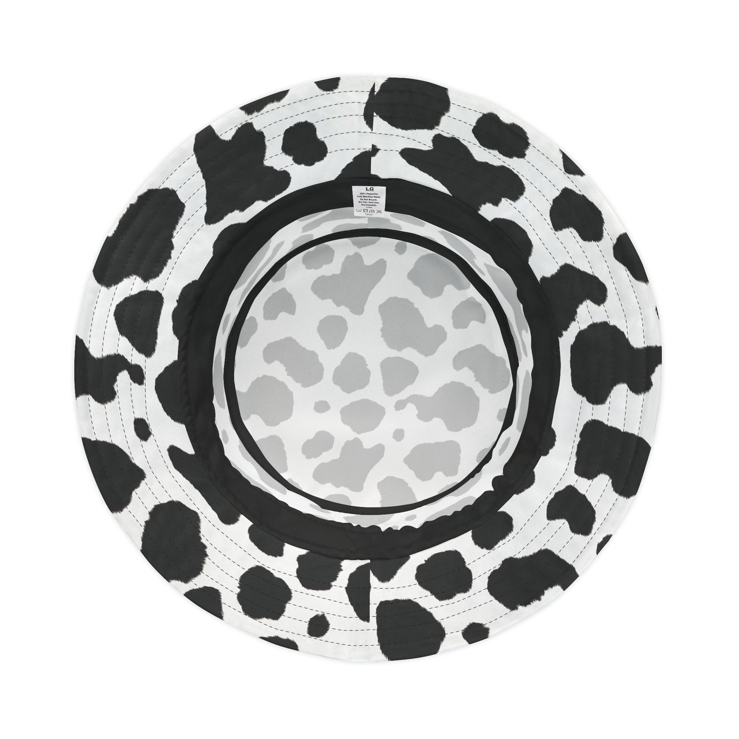 Cow Print Bucket Hat: Udderly Cool