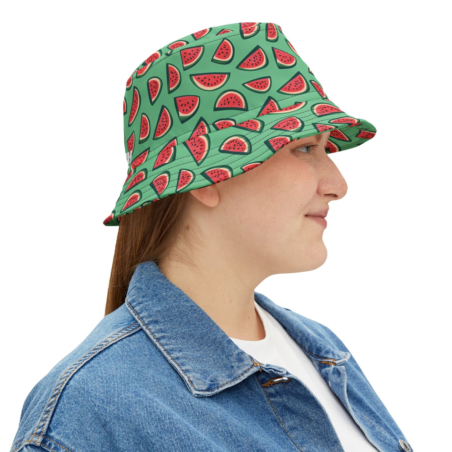 Watermelon Bucket Hat: Juicy Green