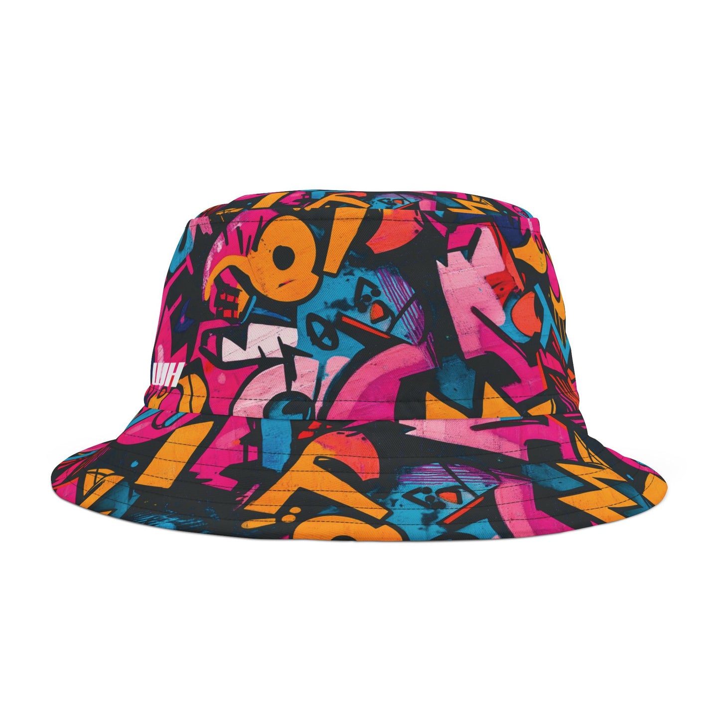 Graffiti Bucket Hat: Vivid Vandal