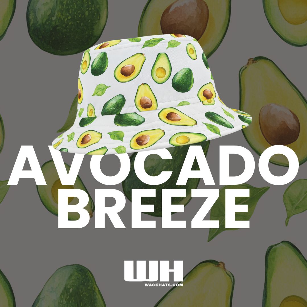 Avocado Bucket Hat: Avocado Breeze