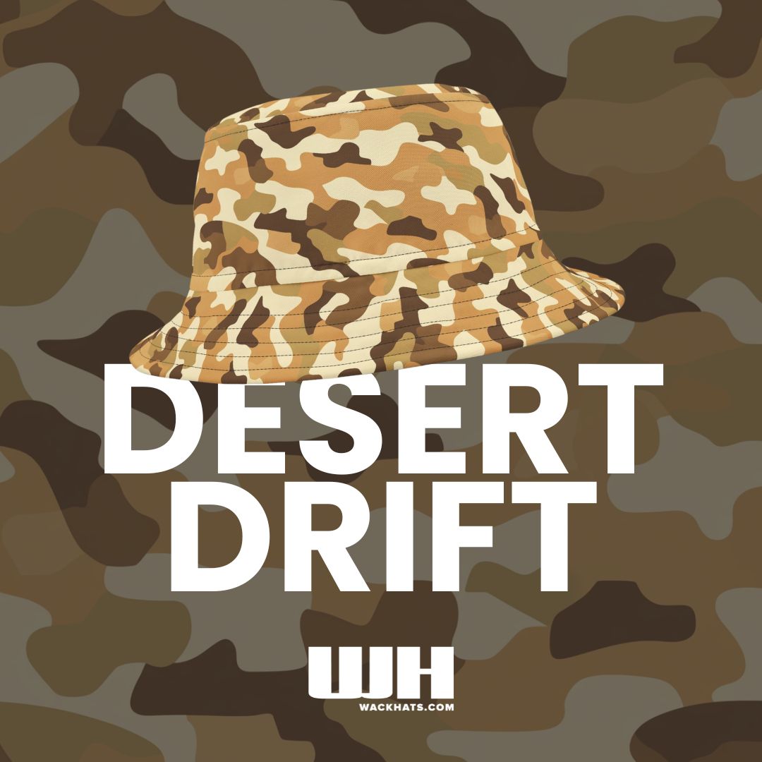 Camo Bucket Hat: Desert Drift