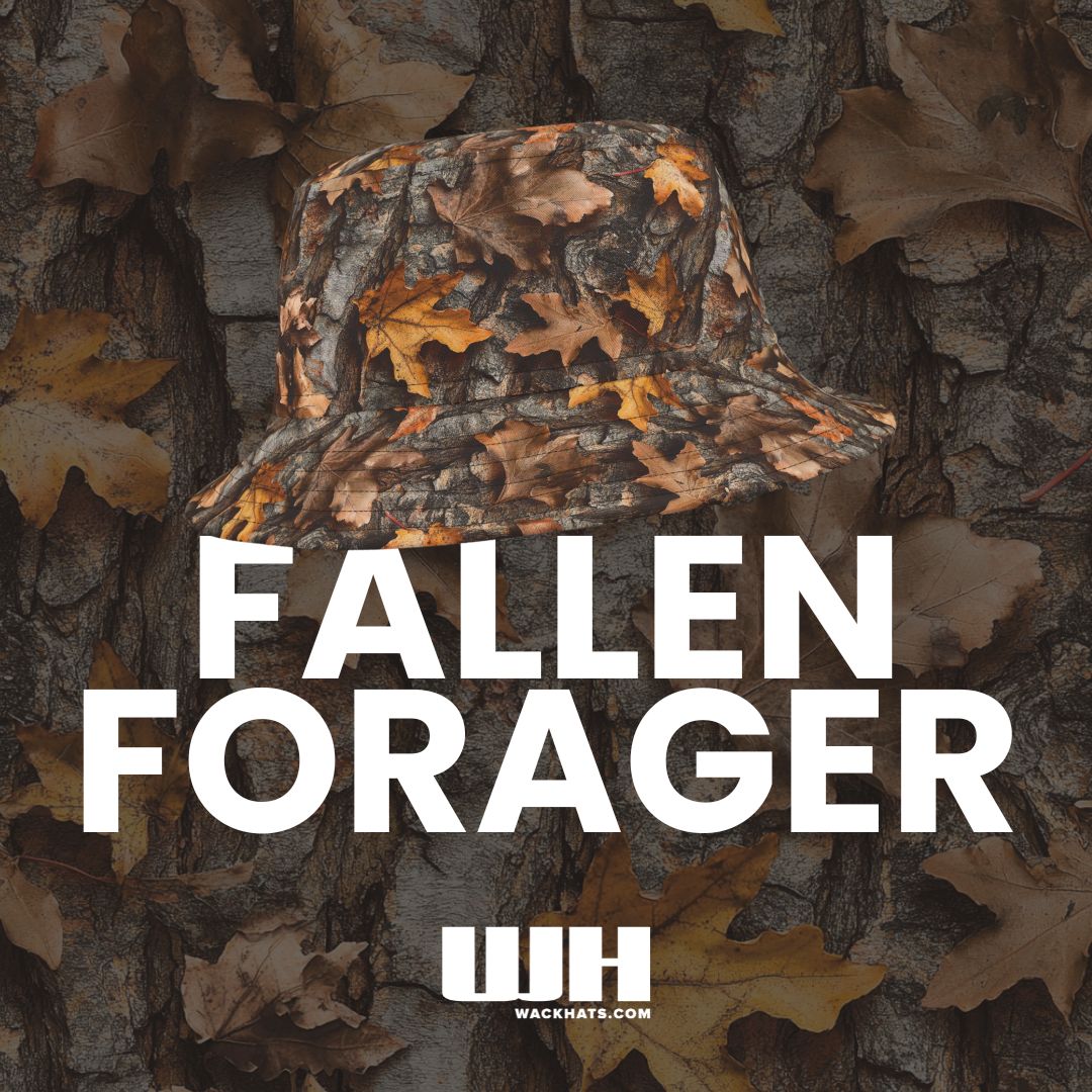 Camo Bucket Hat: Fallen Forager