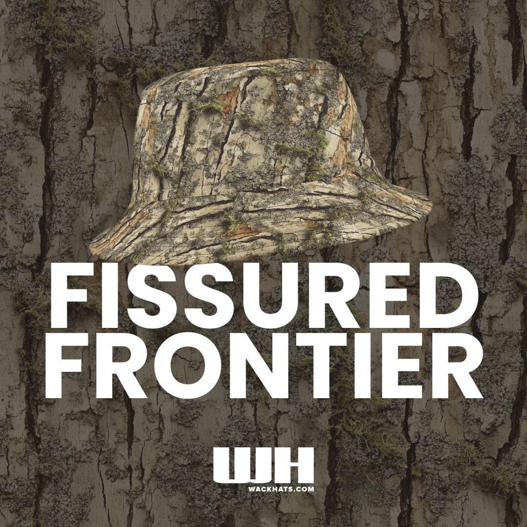 Camo Bucket Hat: Fissured Frontier