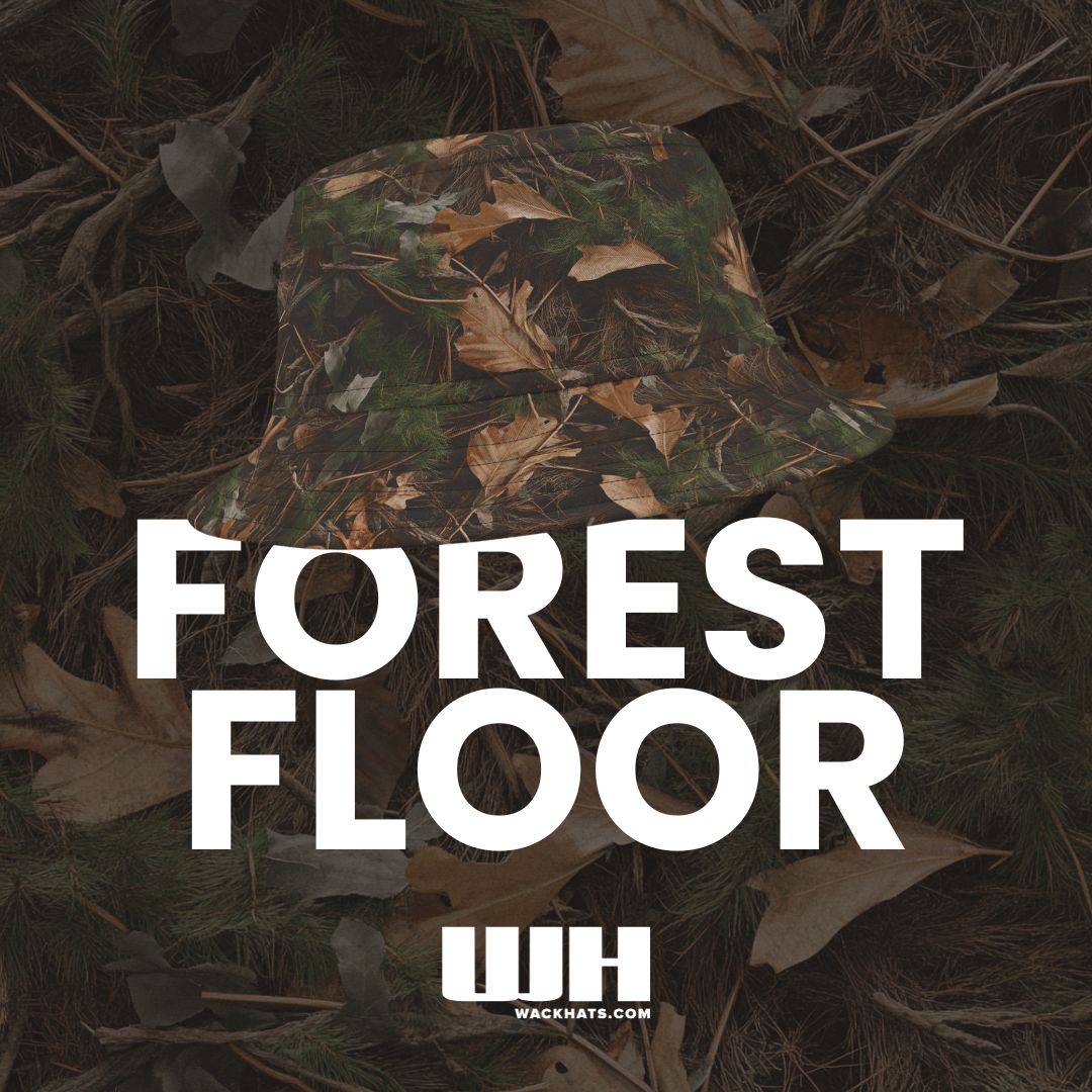 Camo Bucket Hat: Forest Floor