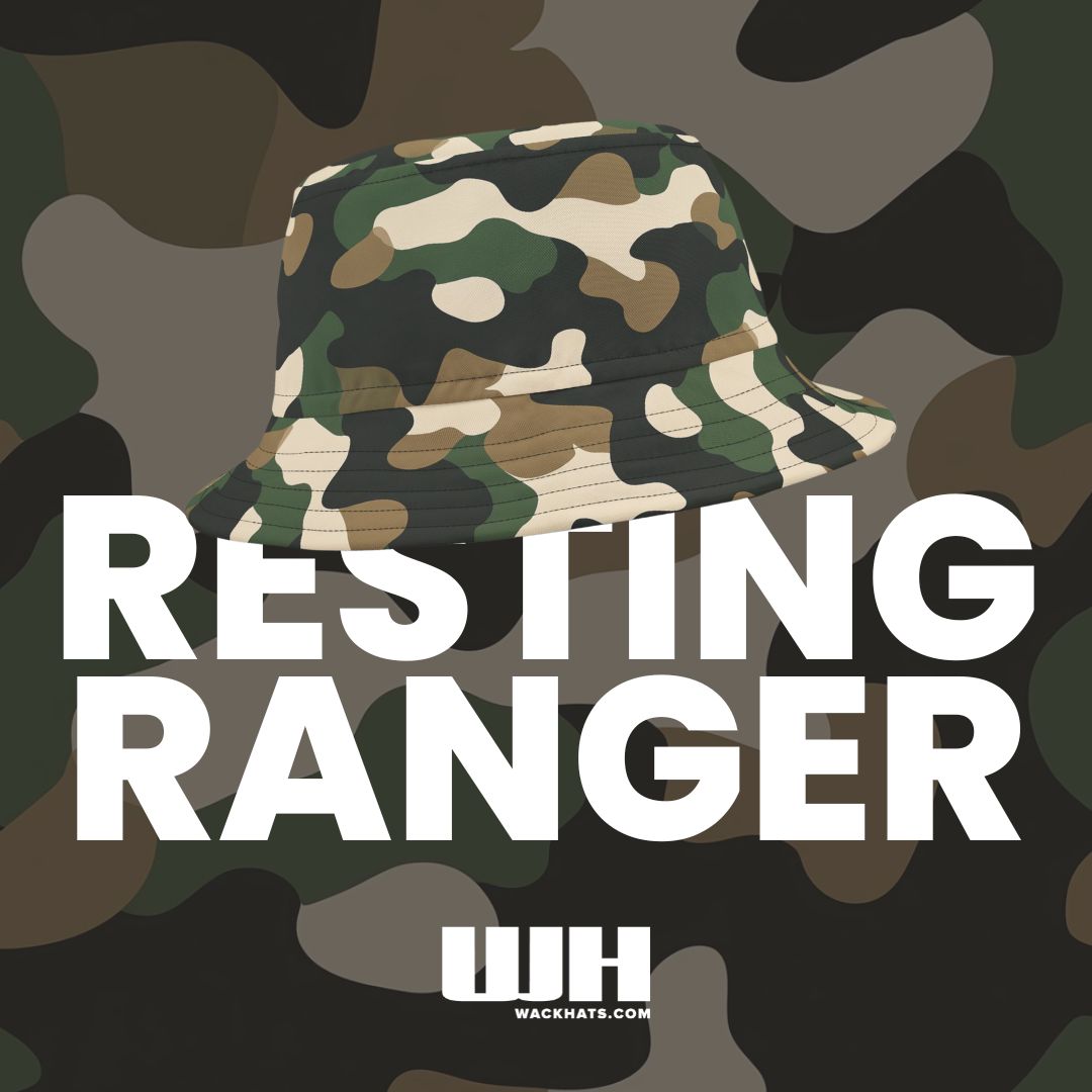 Camo Bucket Hat: Resting Ranger