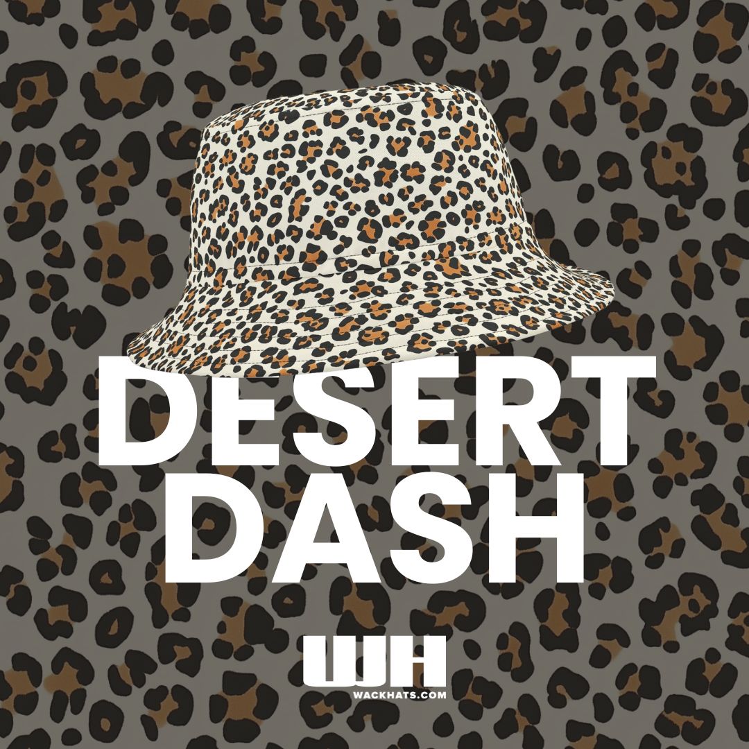 Leopard Print Bucket Hat: Desert Dash