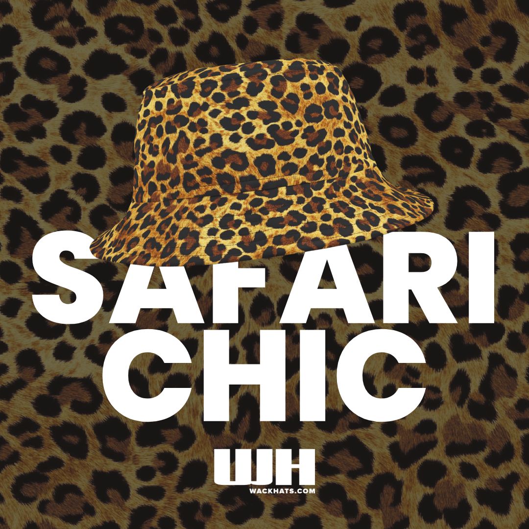 Leopard Print Bucket Hat: Safari Chic