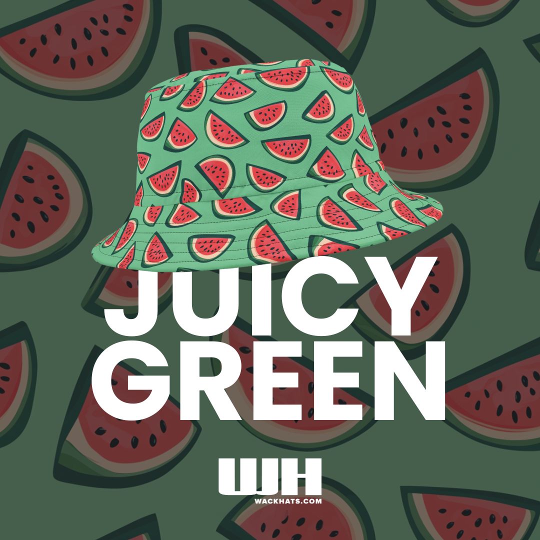 Watermelon Bucket Hat: Juicy Green